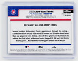 2025 Topps Update Series All-Star Game ASG-6 Pete Crow-Armstrong Chicago Cubs - back