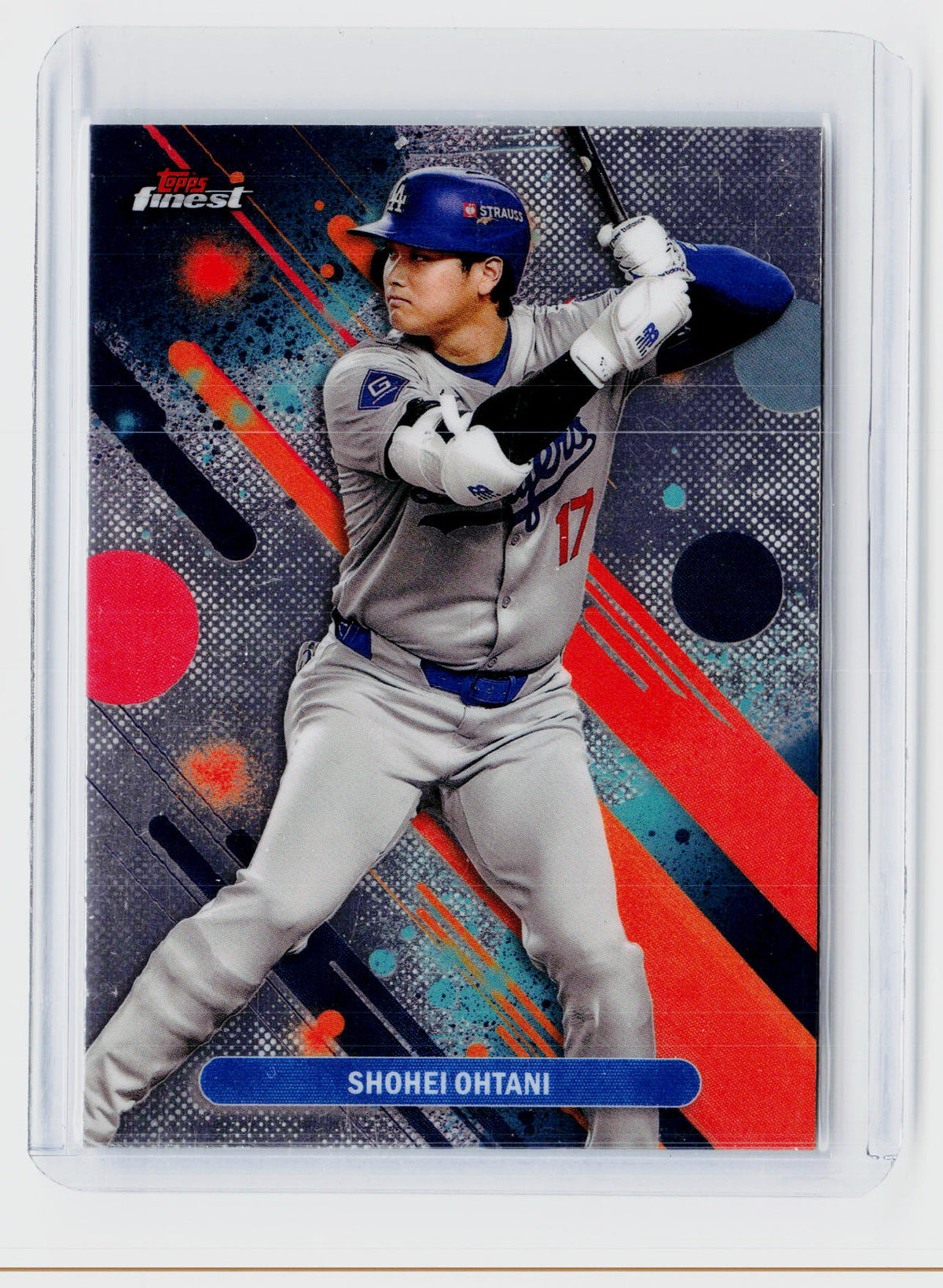 2025 Topps Finest Shohei Ohtani #16 Los Angeles Dodgers - front