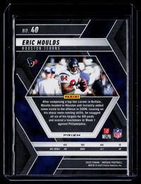 2025 Panini Mosaic Football Eric Moulds #40 Houston Texans - back
