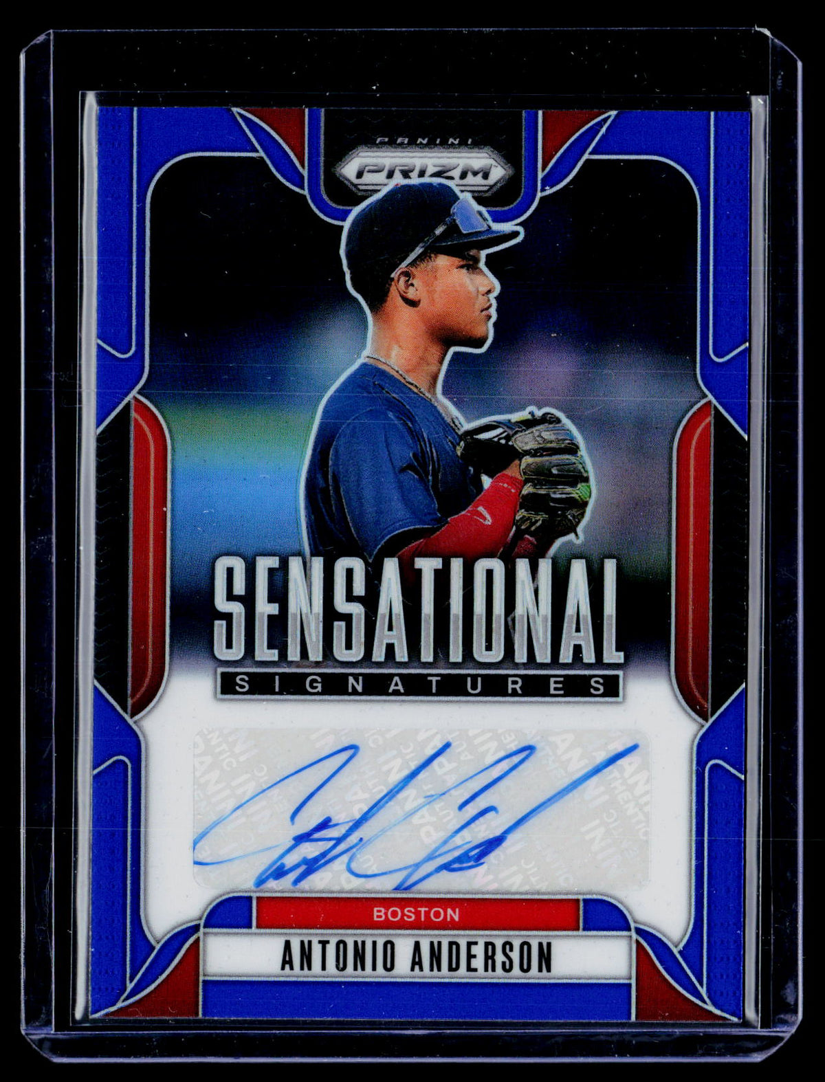 2025 Panini Prizm Sensational Signatures Antonio Anderson Auto #SS-AA /49 - front