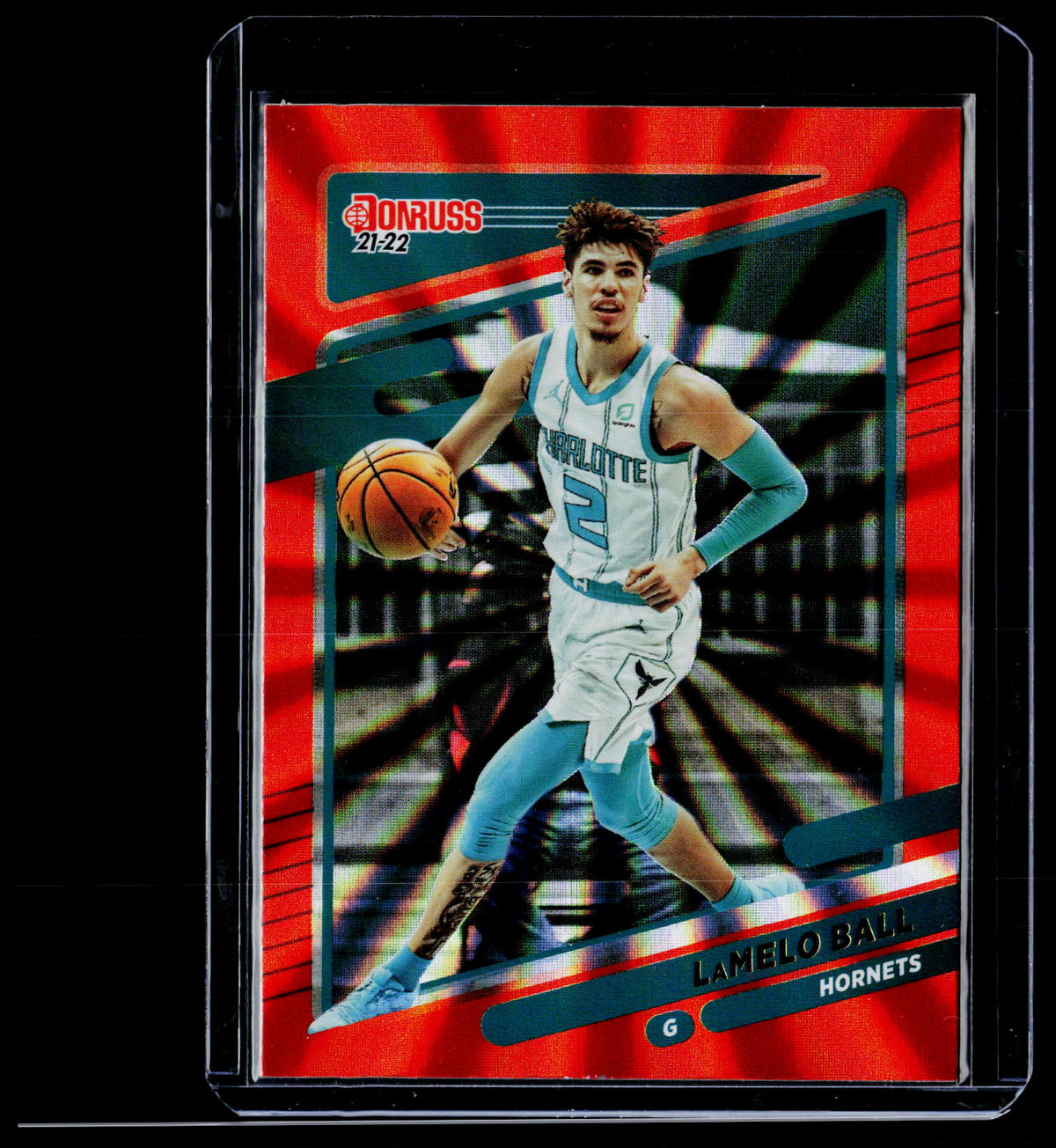 2021-22 Panini Donruss LaMelo Ball #111 Charlotte Hornets - front