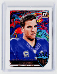 2025 Panini Donruss All-Time Gridiron Kings Eli Manning New York Giants #ATGK-EMG - front
