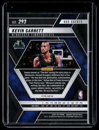 2024-25 Panini Mosaic NBA Greats Kevin Garnett #293 Minnesota Timberwolves - back