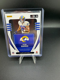 2021 Panini Absolute Rookie Materials Jacob Harris #ARM-JHA - back