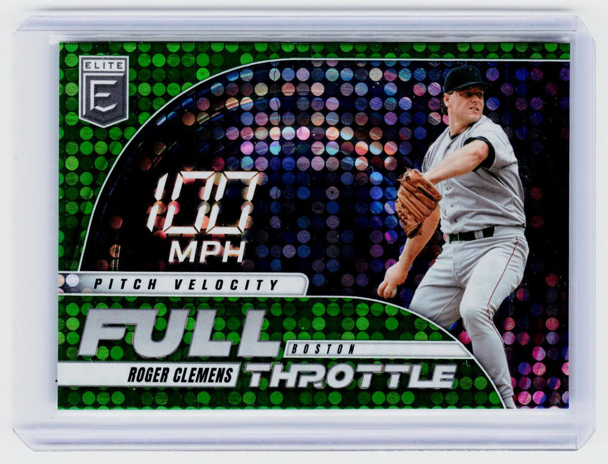 2026 Panini Donruss Elite Baseball Roger Clemens Full Throttle #4 Boston Red Sox - front