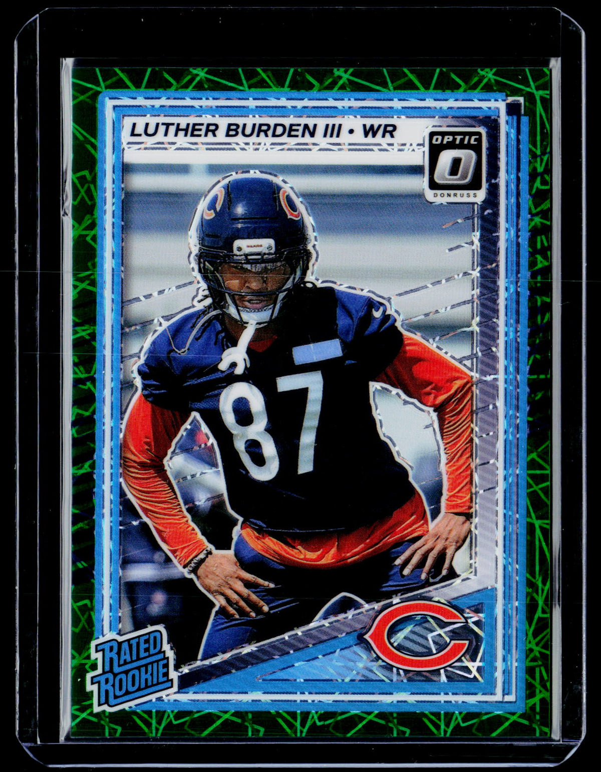 2025 Panini Donruss Optic Football Rated Rookie Luther Burden III #275 - front