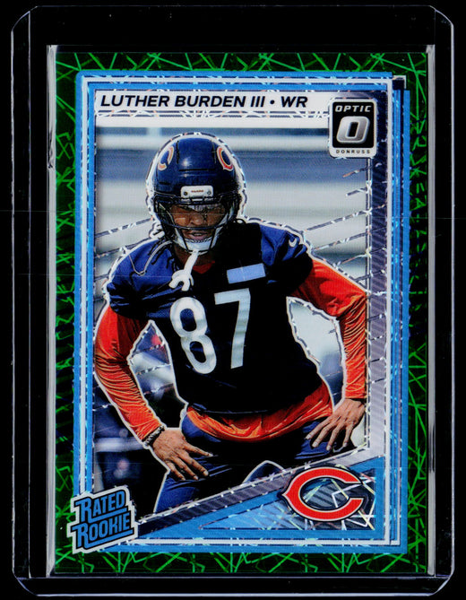 2025 Panini Donruss Optic Football Rated Rookie Luther Burden III #275 - front