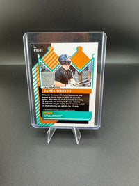 2025 Donruss Baseball #PJK-JT James Tibbs III Prospect Jersey Kings - back