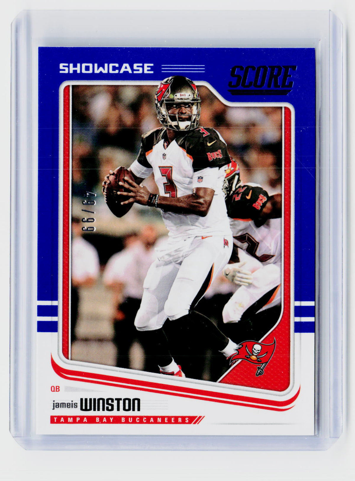 2018 Panini Score Football Showcase Jameis Winston #301 /99 - front