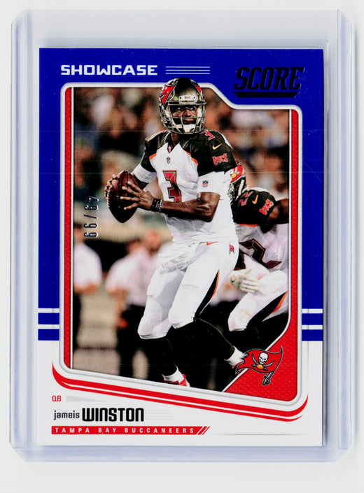 2018 Panini Score Football Showcase Jameis Winston #301 /99 - front