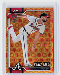 2026 Topps Series 2 Chris Sale #427 Atlanta Braves - front