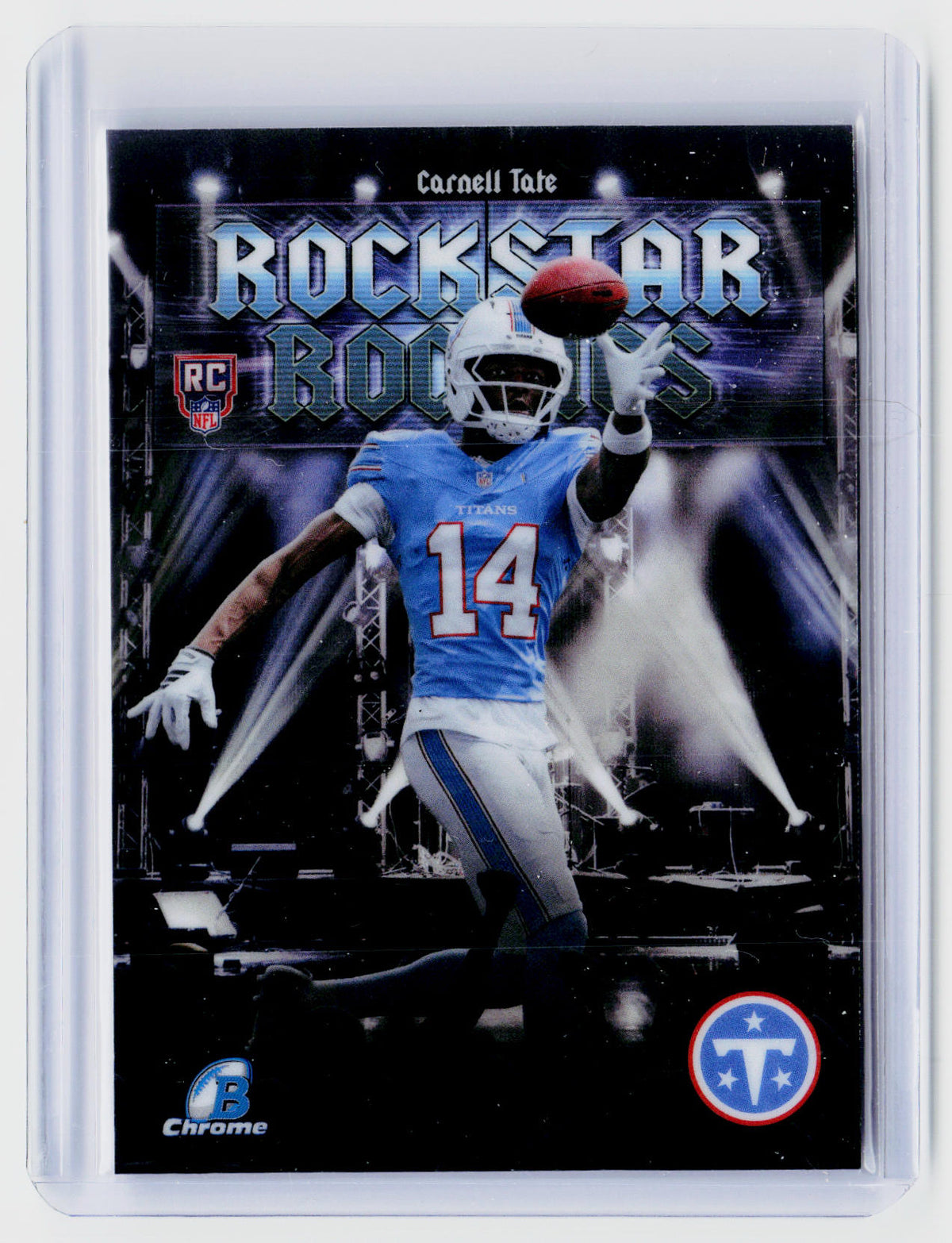 2026 Topps Bowman Chrome Rookie Bookies Carnell Tate RC #RR-8 - front