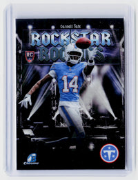 2026 Topps Bowman Chrome Rookie Bookies Carnell Tate RC #RR-8 - front