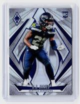 2024 Panini Phoenix Silver Rookie D.J. James #172 /399 Seattle Seahawks - front