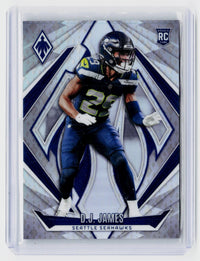 2024 Panini Phoenix Silver Rookie D.J. James #172 /399 Seattle Seahawks - front