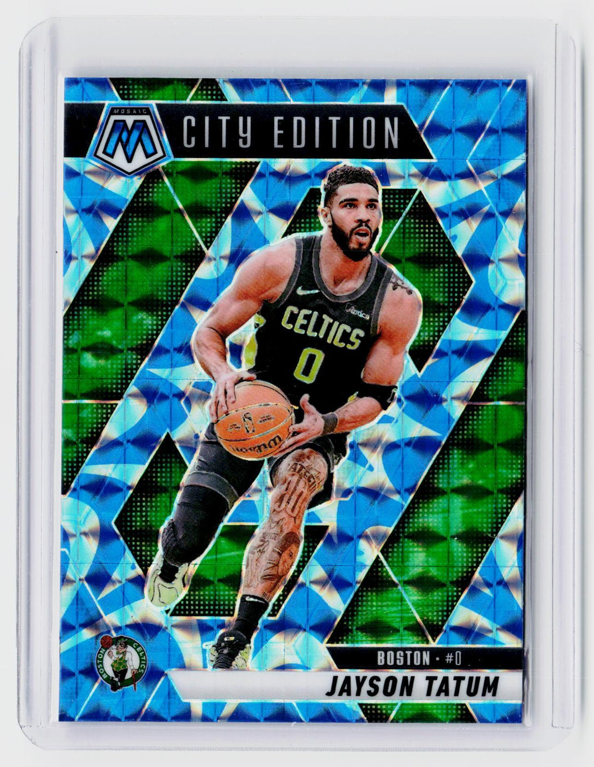 2024-25 Panini Mosaic Basketball City Edition Jayson Tatum #287 Boston Celtics - front