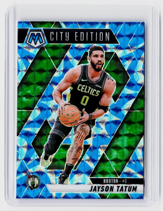 2024-25 Panini Mosaic Basketball City Edition Jayson Tatum #287 Boston Celtics - front
