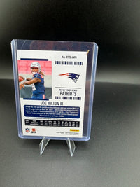 2024 Panini Contenders Football Joe Milton III Rookie Ticket Swatches #RTS-JMN - back