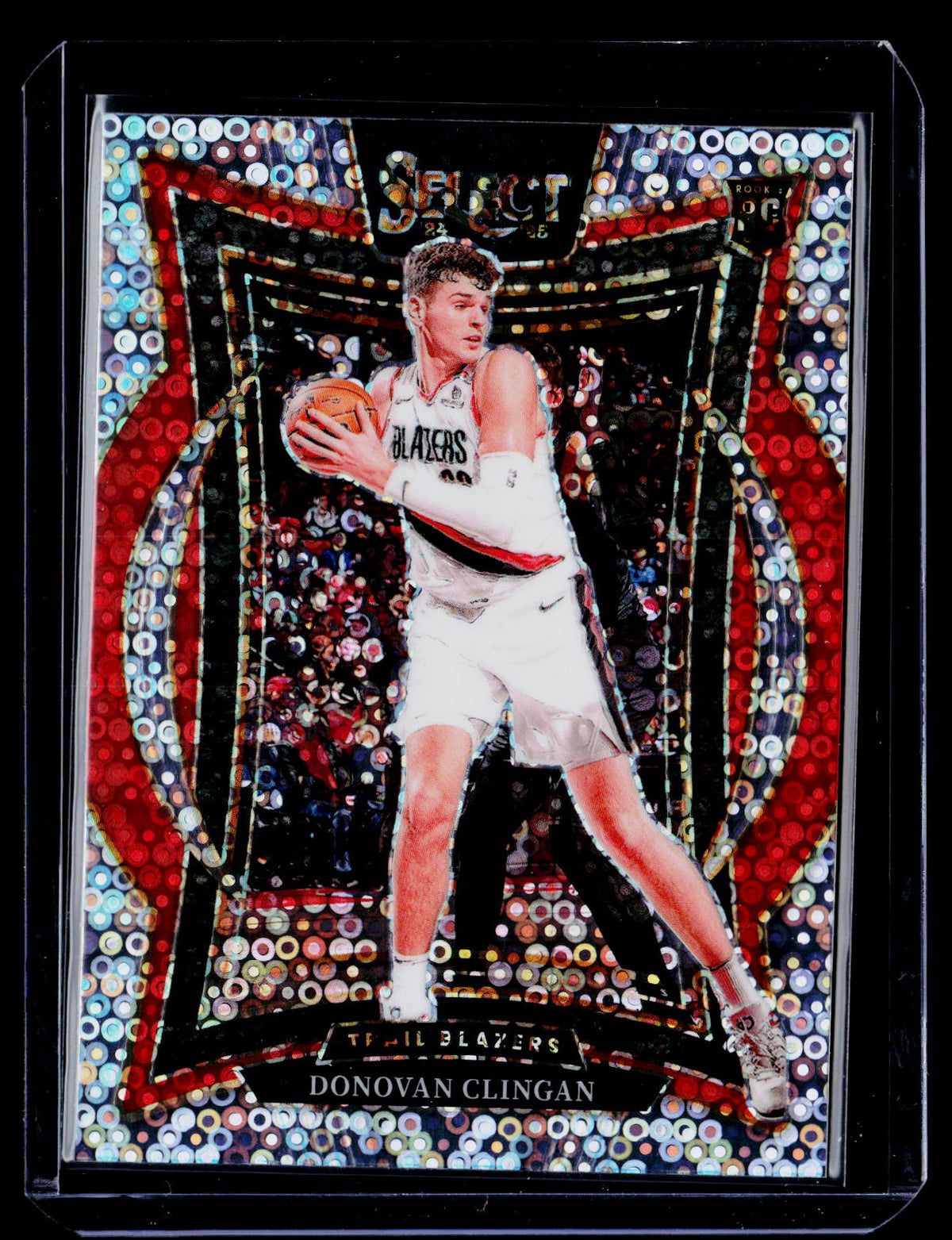 2024-25 Panini Select Basketball Concourse Rookie Donovan Clingan #69 Portland Trail Blazers - front