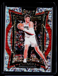 2024-25 Panini Select Basketball Concourse Rookie Donovan Clingan #69 Portland Trail Blazers - front