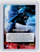 2025 Panini Absolute By Storm Tetairoa McMillan Rookie #16 /75 - back