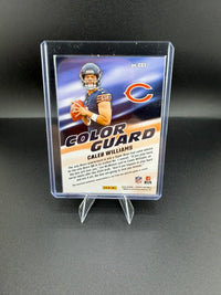2024 Panini Zenith Color Guard Caleb Williams CG1 Rookie Memorabilia - back