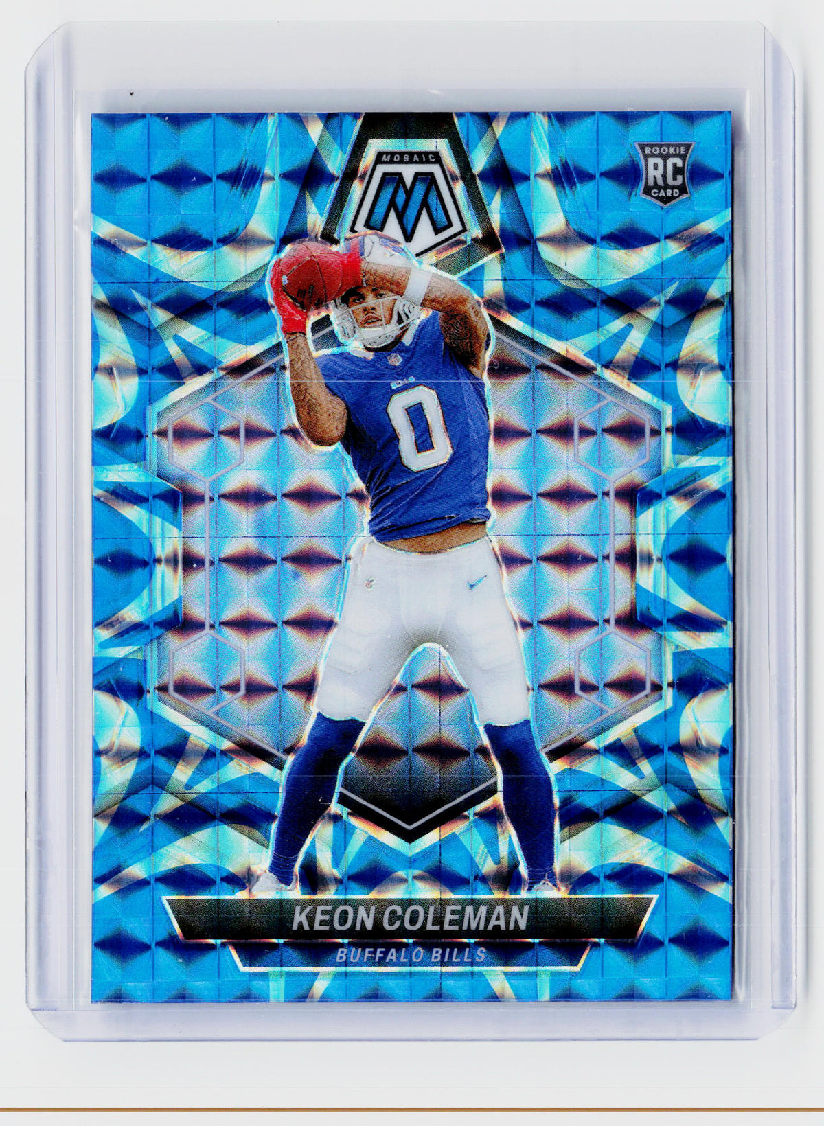 2024 Panini Mosaic Football Keon Coleman Rookie #333 Buffalo Bills - front