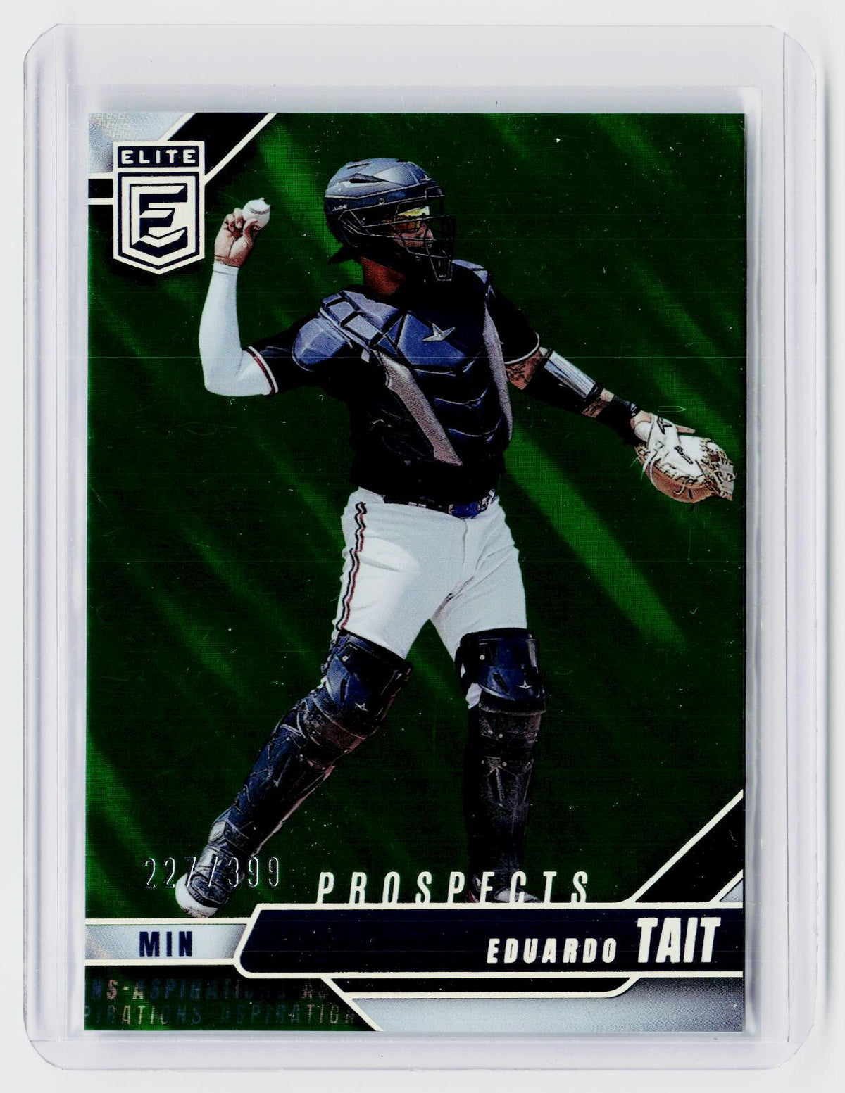 2026 Panini Donruss Elite Baseball Eduardo Tait Prospects #114 Minnesota Twins - front