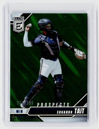 2026 Panini Donruss Elite Baseball Eduardo Tait Prospects #114 Minnesota Twins - front