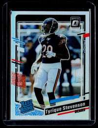 2023 Panini Donruss Optic Rated Rookie Tyrique Stevenson #219 Chicago Bears - front