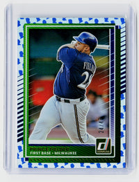 2025 Panini Donruss Baseball Prince Fielder #62 Artist Proof /47 - front