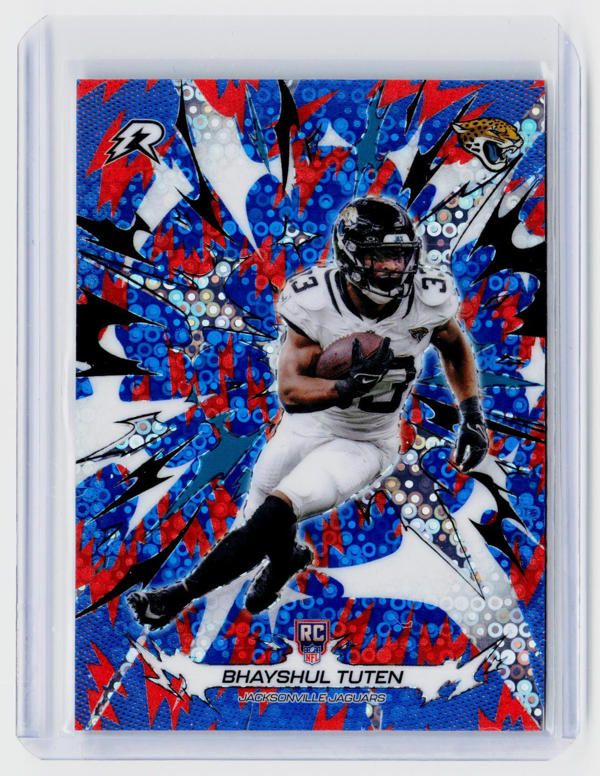 2025 Topps Football Bhayshul Tuten Rookie Card #142 Jacksonville Jaguars - front