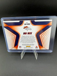 2025 Panini Score Football Stars of the NFL Jerseys Bo Nix Base Jersey #SNJ-BNX - back