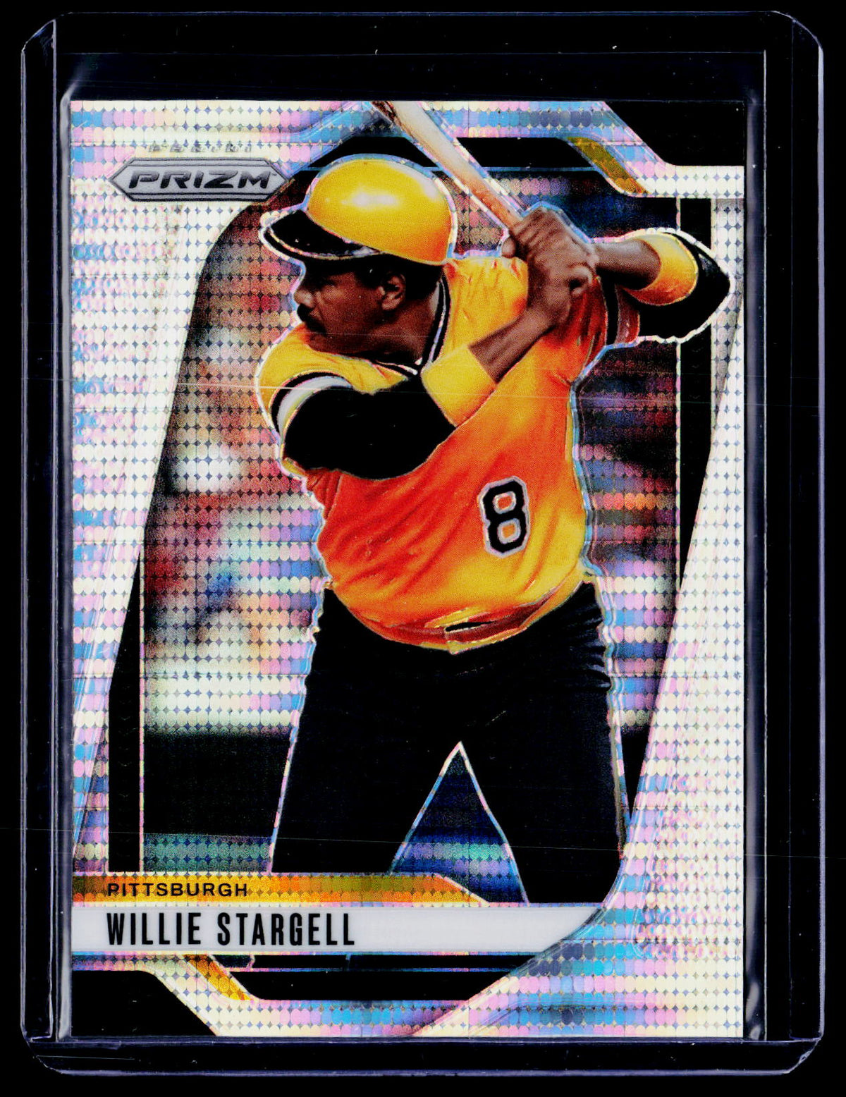 2025 Panini Prizm Baseball Willie Stargell Pulsar Prizms #104 /499 - front