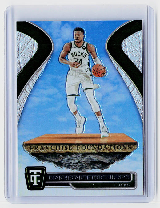2024-25 Panini Totally Certified Franchise Foundations Giannis Antetokounmpo #14 - front