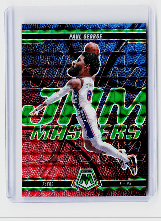 2024-25 Panini Mosaic Jam Masters #13 Paul George Philadelphia 76ers - front