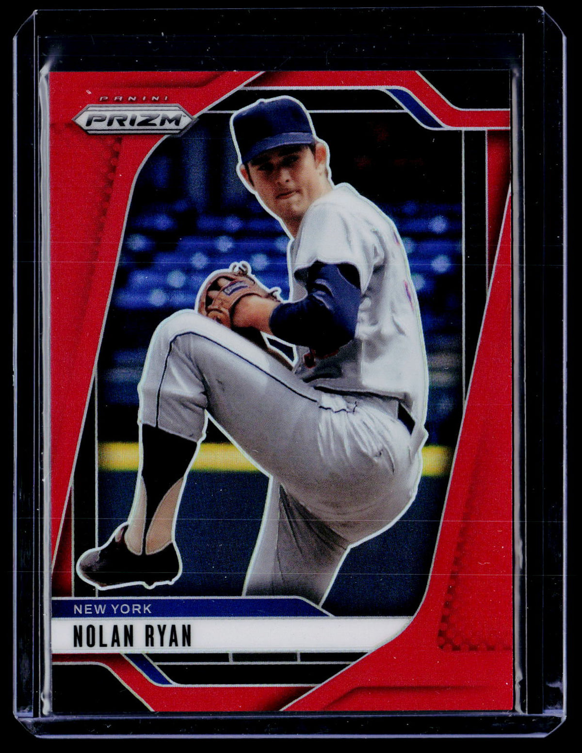 2025 Panini Prizm Baseball Nolan Ryan #297 Red Prizms /299 - front