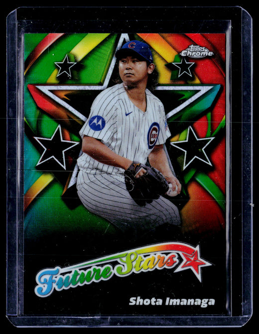 2025 Topps Chrome Future Stars Shota Imanaga #FS-5 Chicago Cubs - front