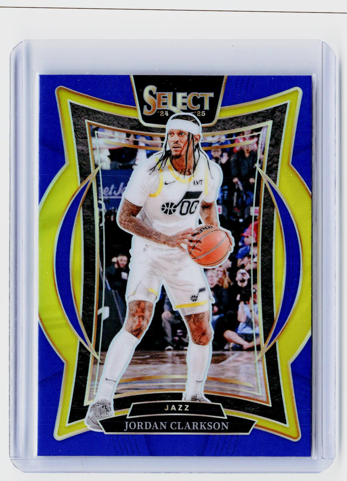 2024-25 Panini Select Basketball Jordan Clarkson Concourse #19 Utah Jazz - front