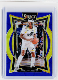 2024-25 Panini Select Basketball Jordan Clarkson Concourse #19 Utah Jazz - front