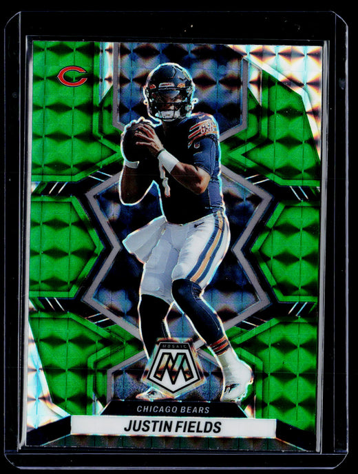2022 Panini Mosaic Football Justin Fields #33 Chicago Bears - front
