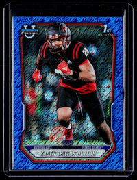 2026 Topps Bowman Chrome Kaden Shields-Dutton 1st Bowman Blue Refractor BCP-42 /150 - front
