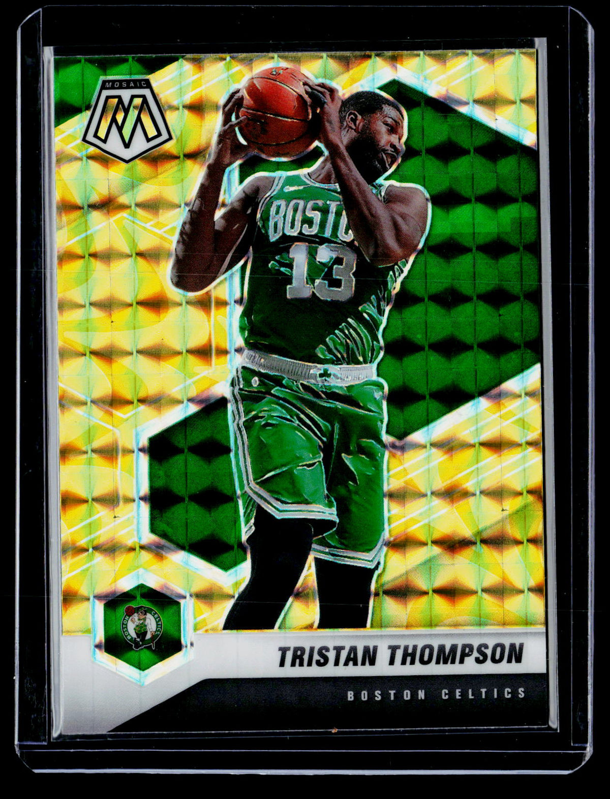 2020-21 Panini Mosaic Basketball Tristan Thompson #121 Boston Celtics - front