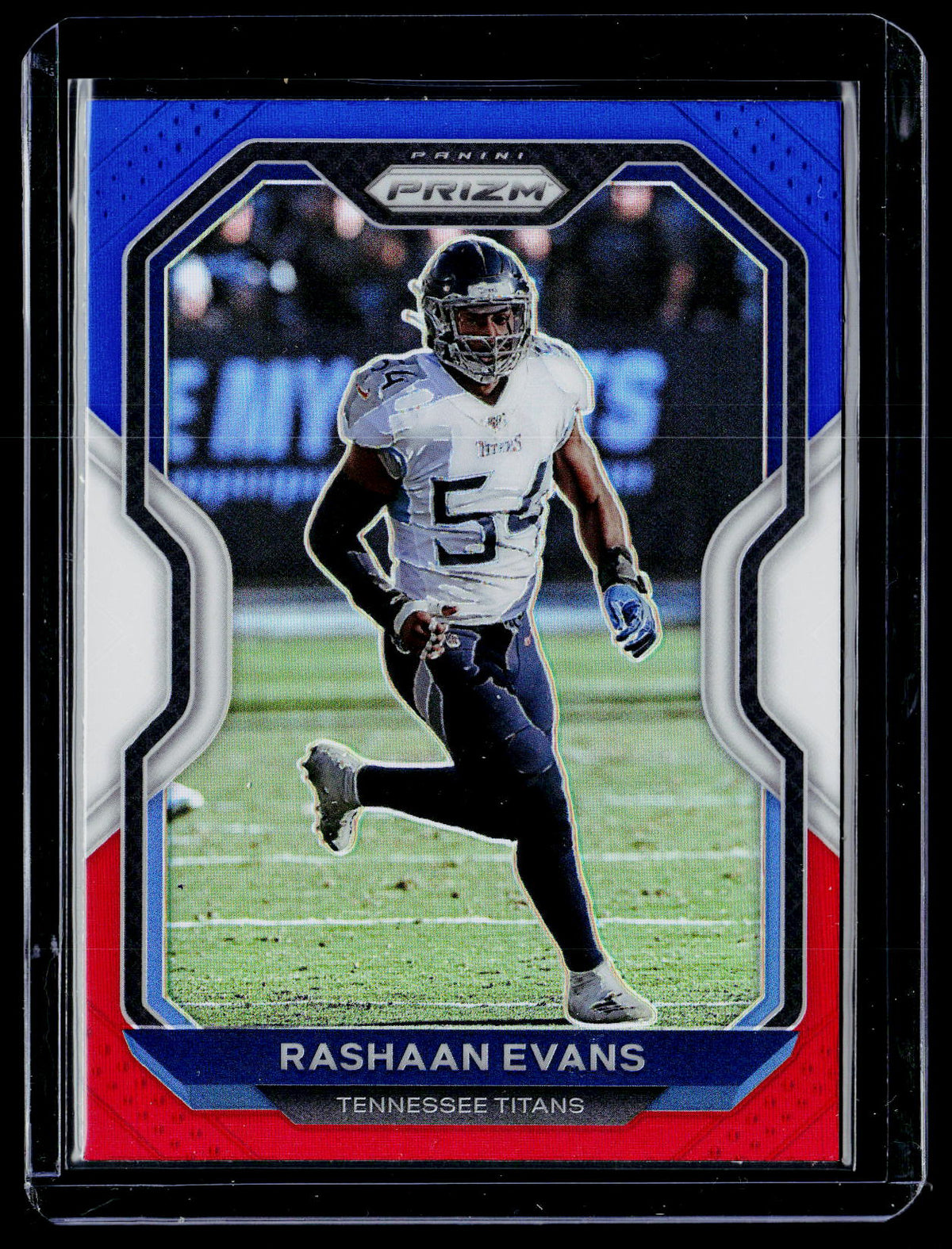 2020 Panini Prizm Football Rashaan Evans Red Prizm #107 - front