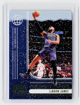 2024-25 Panini Hoops Frequent Flyers #13 LeBron James Los Angeles Lakers - front