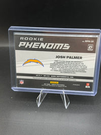 2021 Panini Donruss Optic Rookie Phenoms Horizontal Josh Palmer RPH-29 - back