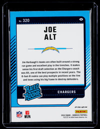 2024 Panini Donruss Optic Rated Rookie Pink Holo Joe Alt #320 - back
