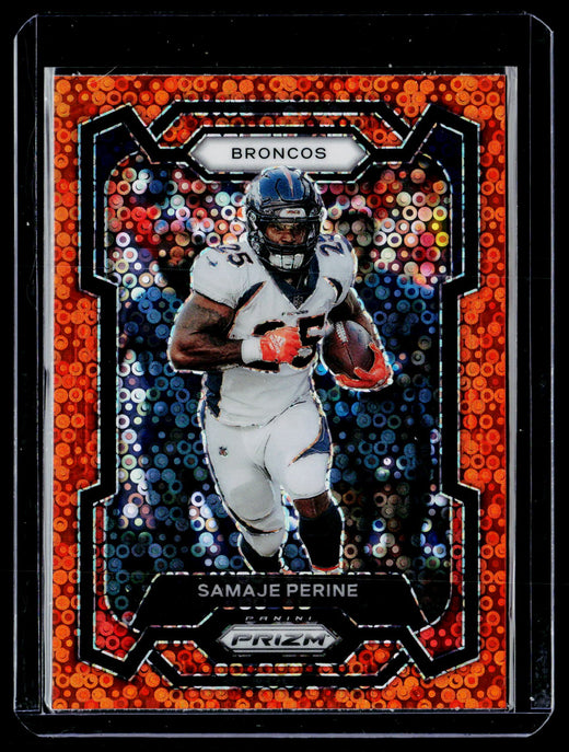 2023 Panini Prizm Football Samaje Perine #88 Denver Broncos - front