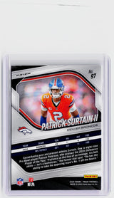 2025 Panini Prizm Football Patrick Surtain II Red Disco Prizm #97 - back
