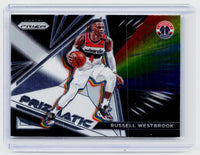2021-22 Panini Prizm Basketball Russell Westbrook #23 Washington Wizards - front